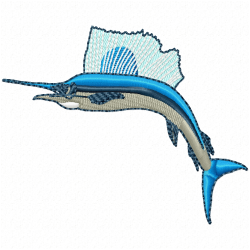 Fishes Embroidery Design 4 Fishes Embroidery Design 4